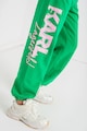 Karl Lagerfeld Спортен панталон с памук и лого Жени