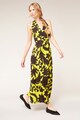 Motivi Дълга рокля с тропическа шарка и цепка Жени