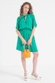 United Colors of Benetton Viszkózruha rugalmas derékrésszel női