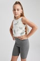 DeFacto Batikolt mintájú crop top Lány