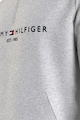 Tommy Hilfiger Суитшърт с къс цип и бродирано лого Мъже