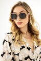 Emily Westwood Правоъгълни слънчеви очила Isabel с плътен цвят Жени