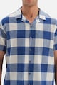 DAGI Lentartalmú rövid pizsama kockás mintával férfi