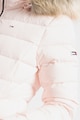 Tommy Jeans Szűk fazonú pihével bélelt télikabát női