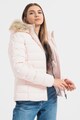 Tommy Jeans Szűk fazonú pihével bélelt télikabát női