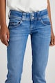 Pepe Jeans London Blugi regular fit cu talie joasa Venus Femei