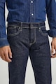 Pepe Jeans London Straight fit farmernadrág kontrasztos öltésekkel férfi