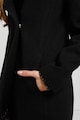 Liu Jo Egyszínű kabát ferde zsebekkel női