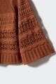 Mango Tassyto pulóver azsúros részletekkel női