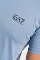 EA7 Kerek nyakú pamutpóló férfi
