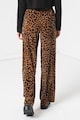 Max&Co Pantaloni cu croiala ampla si animal print Accetto Femei