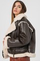 Max&Co Carmela cipzáros műbőr télikabát női