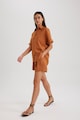 DeFacto Modáltartalmú magas derekú rövidnadrág oldalzsebekkel női
