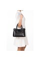 Lia Biassoni Дамска чанта  Естествена кожа, Черна, WB17011 BLACK (10) Жени