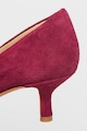 Clarks Pantofi de piele intoarsa cu detaliu lant Violet55 Femei