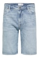 Selected Homme Bermude de denim cu talie medie Barbati