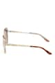 GUESS Ochelari de soare cat-eye cu aspect stralucitor Femei