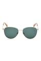 GUESS Ochelari de soare aviator unisex cu lentile in degrade Femei