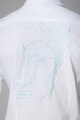 uFIT Pamuttartalmú ing hímzett részlettel férfi