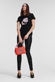 Karl Lagerfeld Кожена чанта Disk Жени