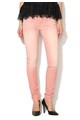 Juicy Couture Pantaloni skinny reiati roz deschis Femei