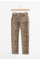 Juicy Couture Pantaloni skinny cu animal print Fete