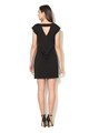 Juicy Couture Rochie scurta neagra cu decupaj Femei