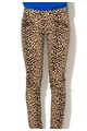 Juicy Couture Pantaloni bej cu negru si animal print Femei