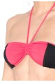 Diesel Sutien bandeau de baie negru cu fucsia Doly Femei