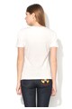 Love Moschino Tricou alb cu imprimeu Femei