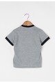 Zee Lane Kids Tricou gri melange si bleumarin inchis cu imprimeu grafic Baieti