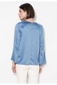 Zee Lane Collection Bluza albastra cu maneci evazate Femei