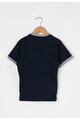 Zee Lane Kids Tricou bleumarin inchis si gri melange cu imprimeu grafic Baieti