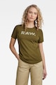 G-Star RAW Szűk fazonú organikuspamut póló logómintával női