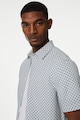 Marks & Spencer Rövid ujjú ing geometrikus mintával férfi