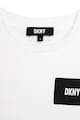 DKNY Блуза от памук с лого Момичета