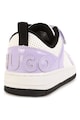 HUGO Спортни обувки от еко кожа с лачен ефект Момичета