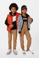 BOSS Kidswear Colorblock dizájnú kapucnis pulóver Fiú