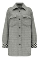 AllSaints Palton cu imprimeu houndstooth Sophie Femei