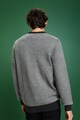 Esprit Gyapjútartalmú pulóver kerek nyakrésszel férfi