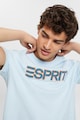 Esprit Kényelmes fazonú logós póló férfi