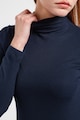 Esprit Bluza striata din amestec de modal cu guler scurt Femei