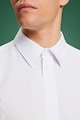 Esprit Риза от памук с остра яка Мъже