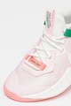 Nike Pantofi cu insertii de piele, pentru baschet Air Zoom Crossover Fete