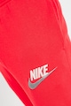 Nike Pantaloni sport din amestec de bumbac cu broderie logo Barbati