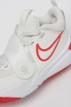 Nike Баскетболни обувки Team Hustle с кожа и лога Момчета