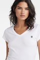 G-Star RAW Eyben szűk fazonú organikuspamut póló V-nyakkivágással női