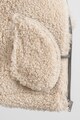 Marella Jacheta de piele ecologica cu detalii din material teddy Femei