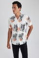 DeFacto Риза с тропическа щампа Мъже