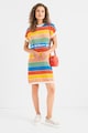 Love Moschino Rochie-pulover cu model colorblock Femei